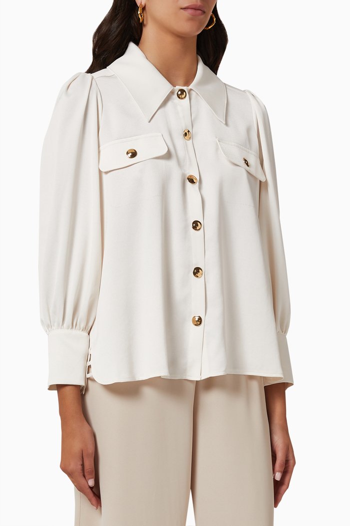 

Long Sleeve Shirt, White