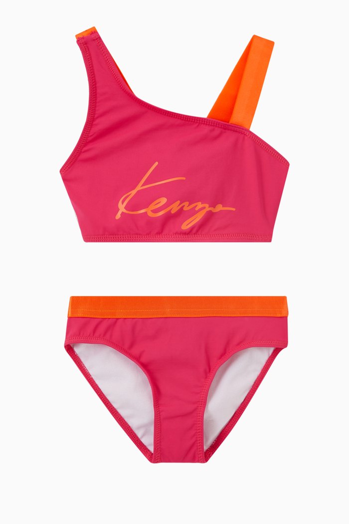 

Logo Print Bikini, Pink