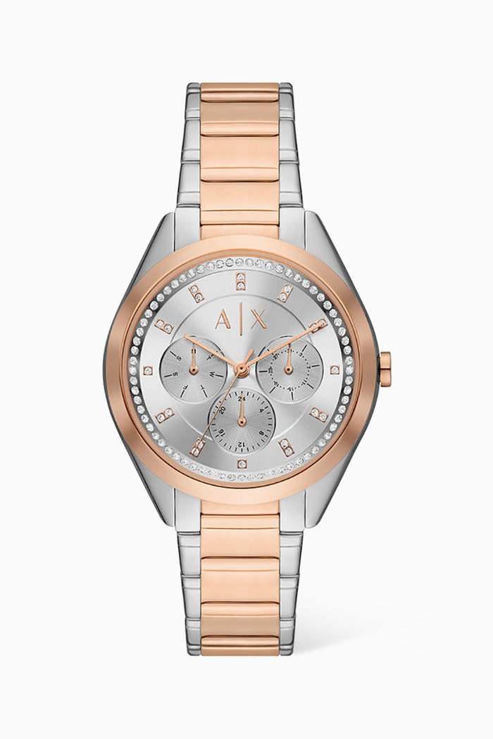 

AX5655 Lady Giamco Quartz Watch, 38mm, Silver