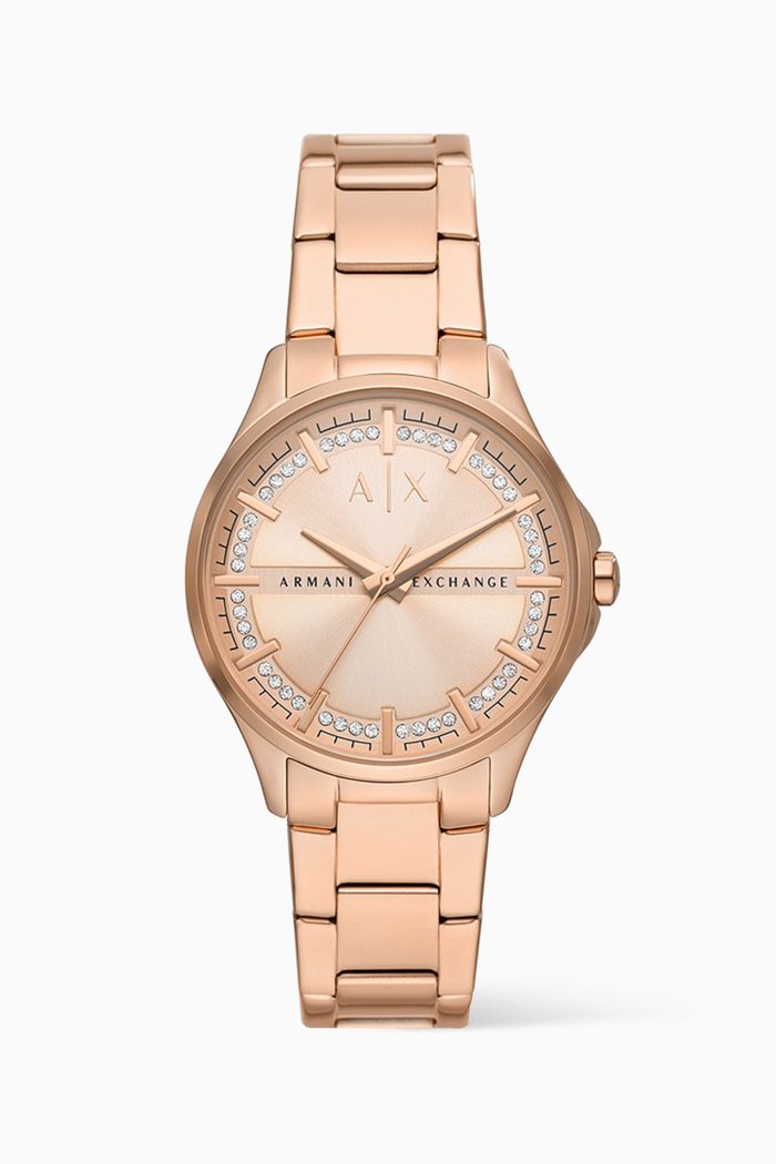 Lady Hampton Quartz Watch, 36mm, Neutral