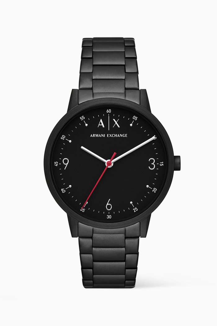 

Cayde 42 Quartz Watch, Black