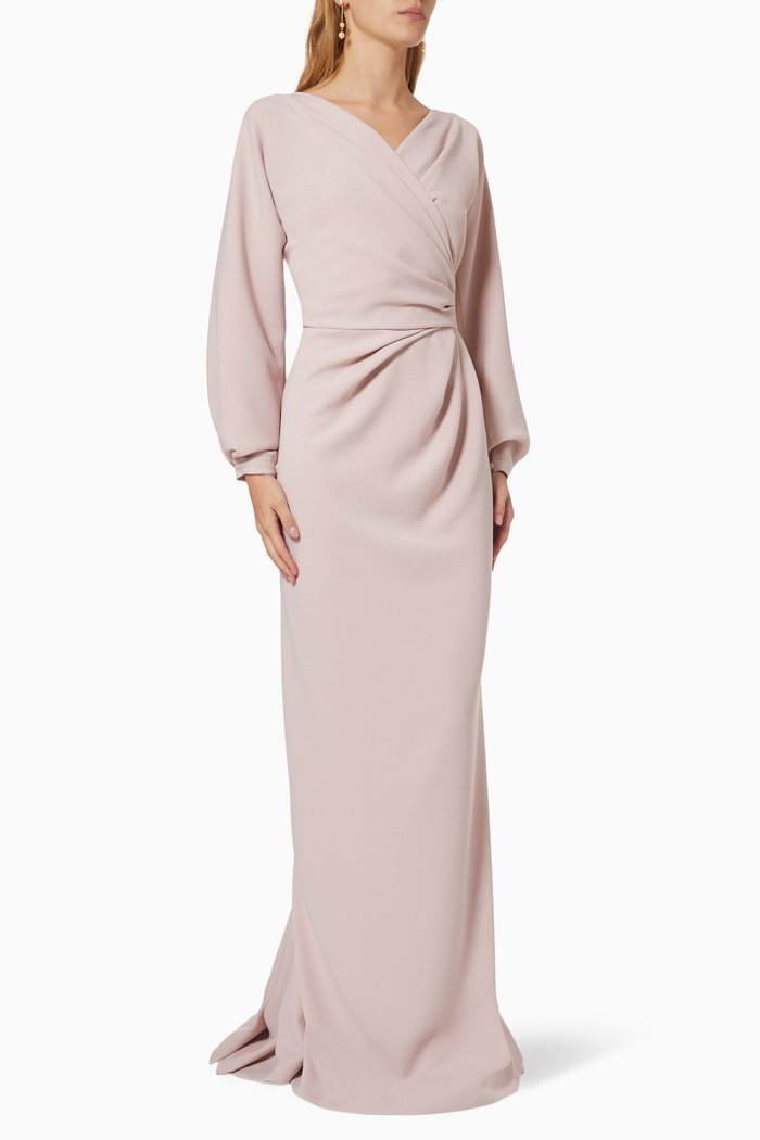 

Michelle Gown in Crepe, Pink