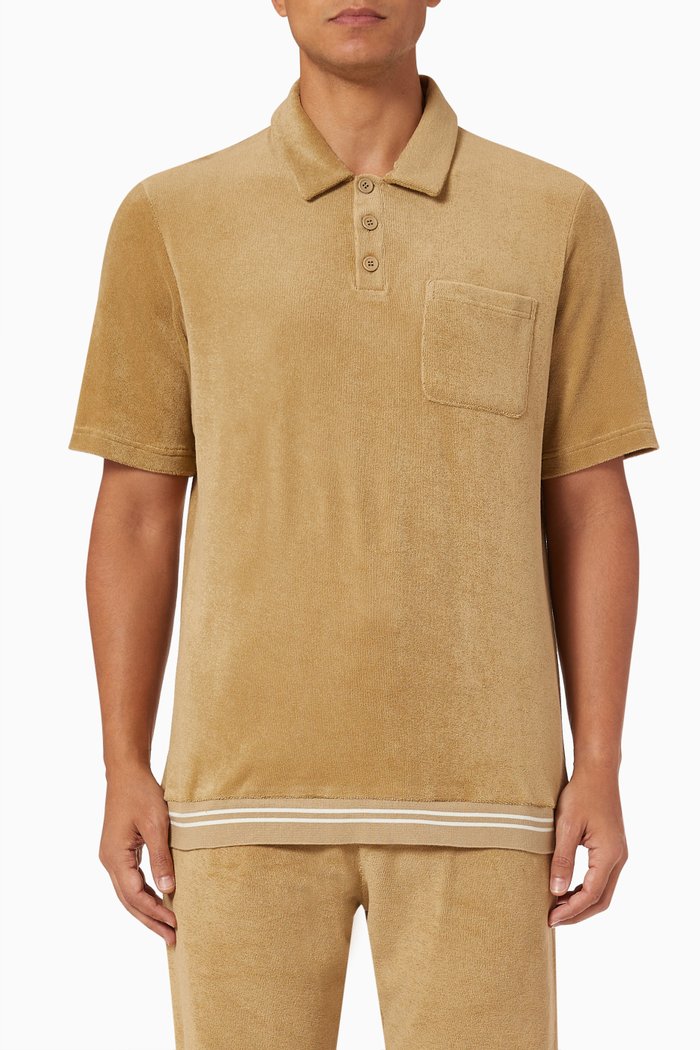 

Taylor Shirt in Cotton Terry, Brown