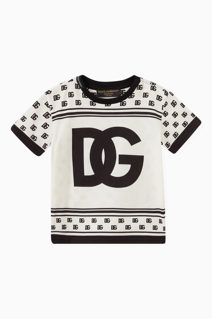 

Logo Jersey T-shirt in Cotton, White