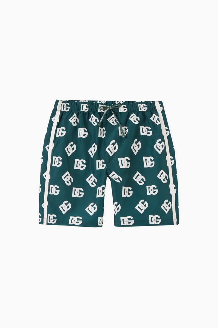 

Logo Swim Shorts, Green