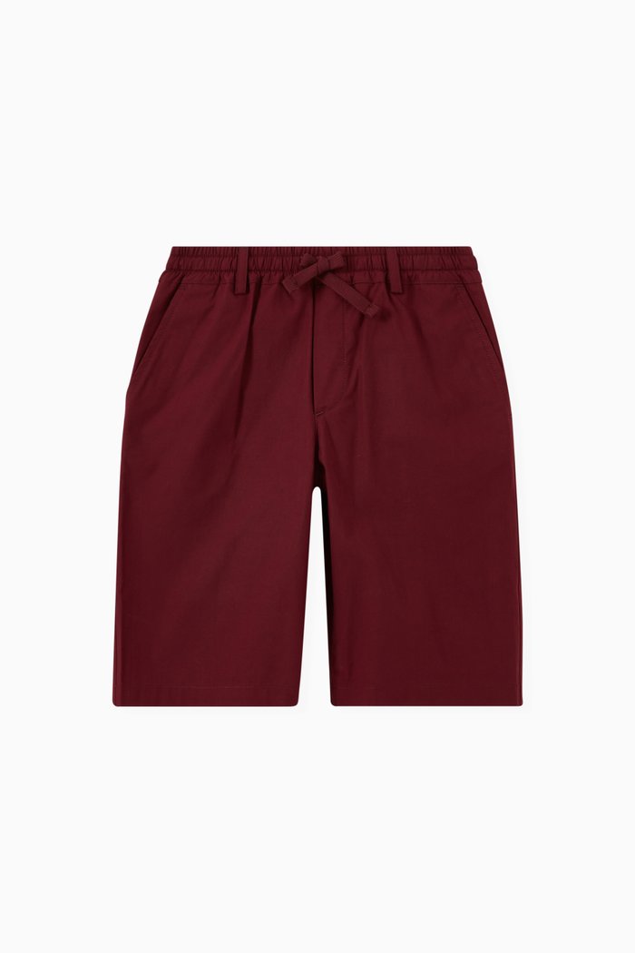 

Bermuda Shorts in Cotton, Red