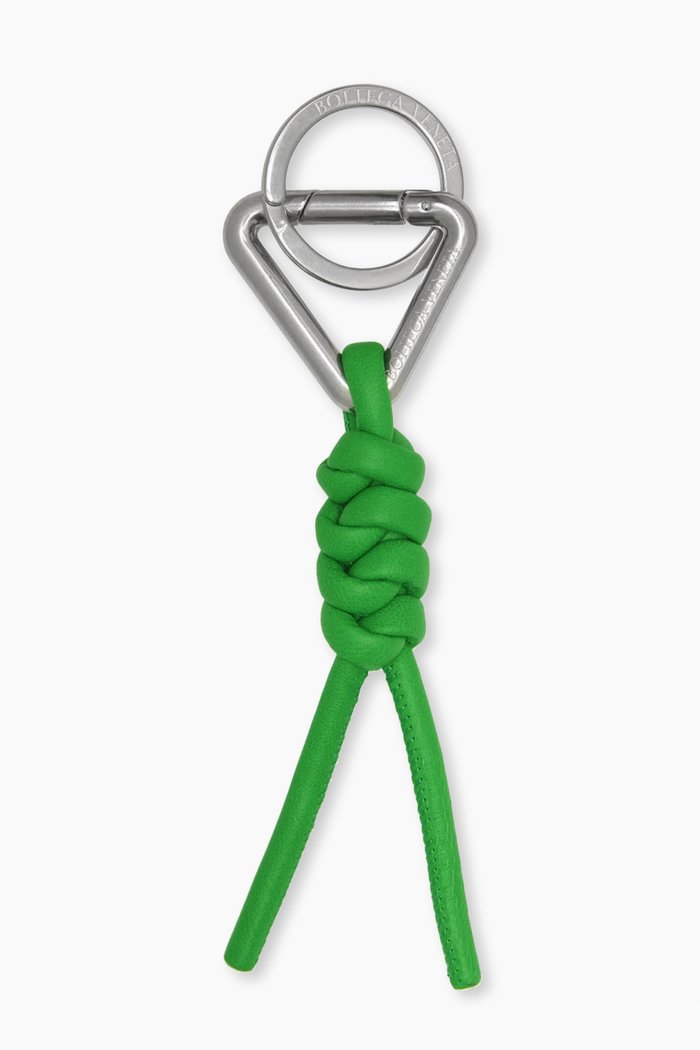 

Key Ring in Nappa, Green