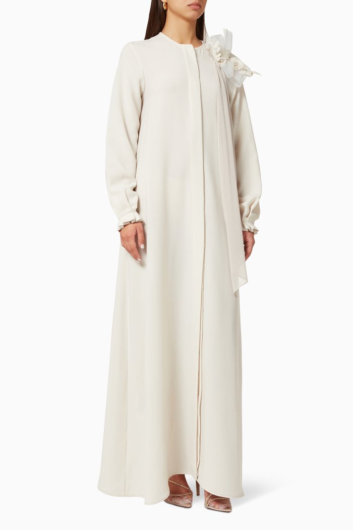 

Long Sleeve Dress, Neutral