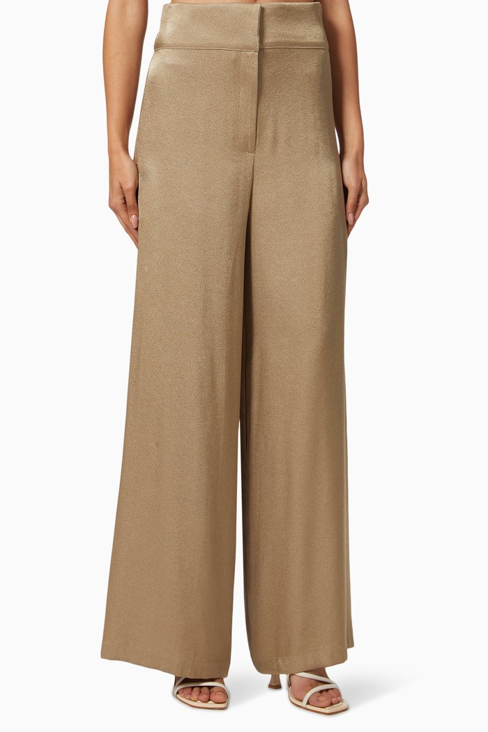 

High-Rise Pants, Neutral