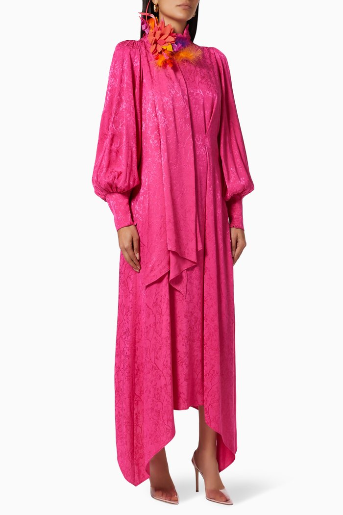 

Embellished Collar Dress, Pink