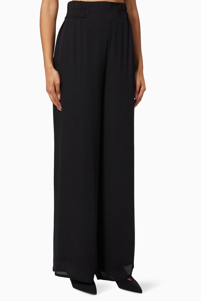 

High-Rise Pants, Black