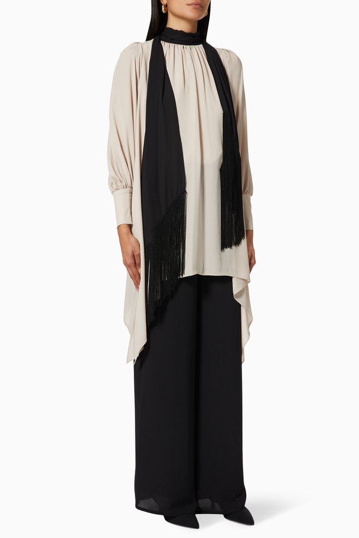 

Tasseled Tunic, Neutral