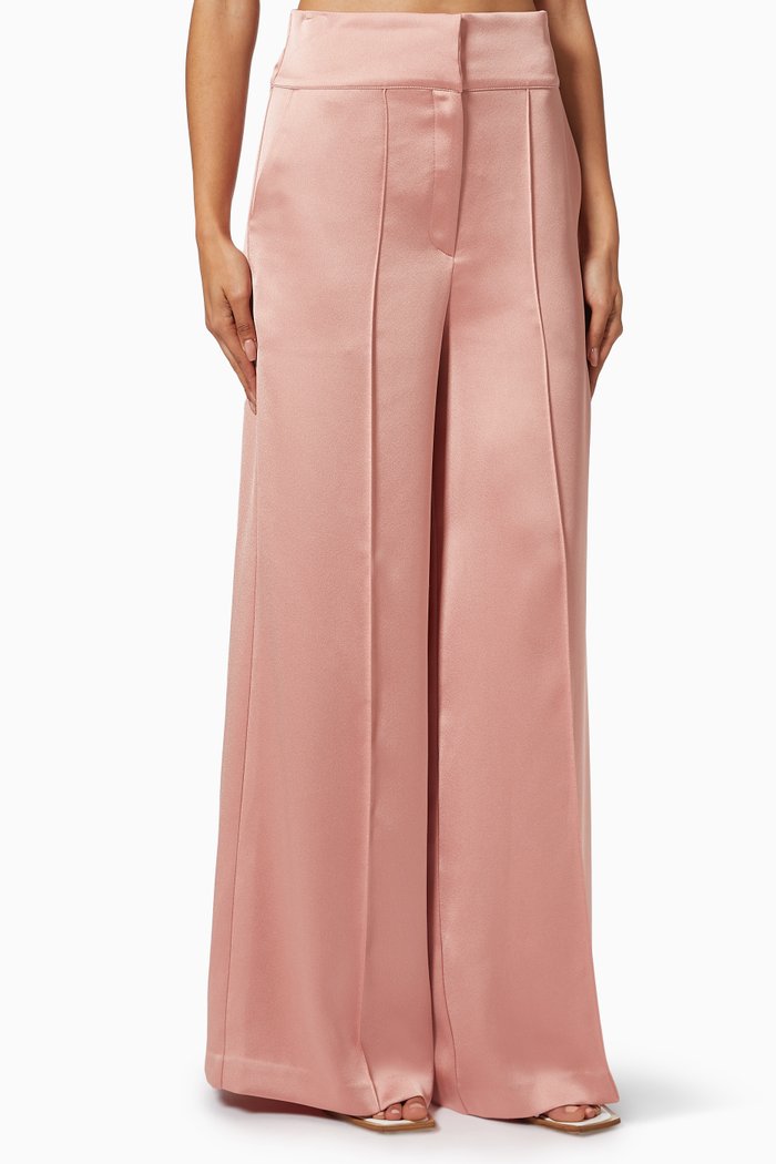 

High-Rise Pants, Pink