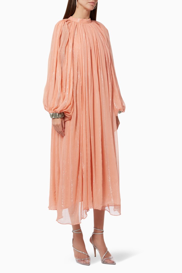 

Swing Dress in Chiffon, Pink