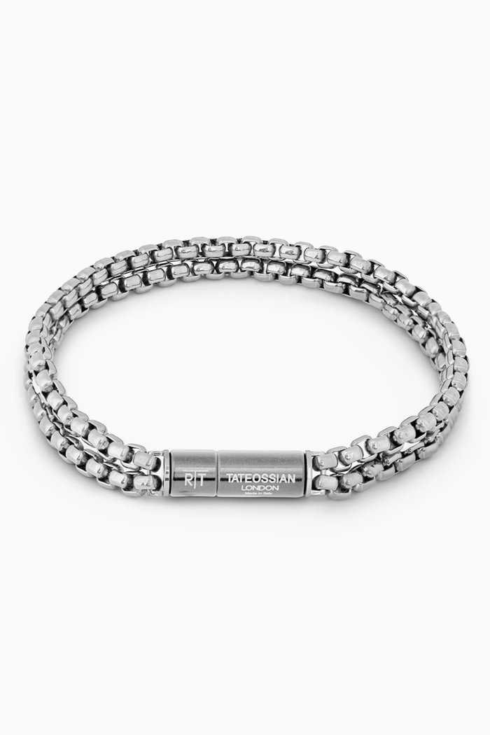 

Pop Elements Bracelet in Stainless Steel & Aluminium, Silver