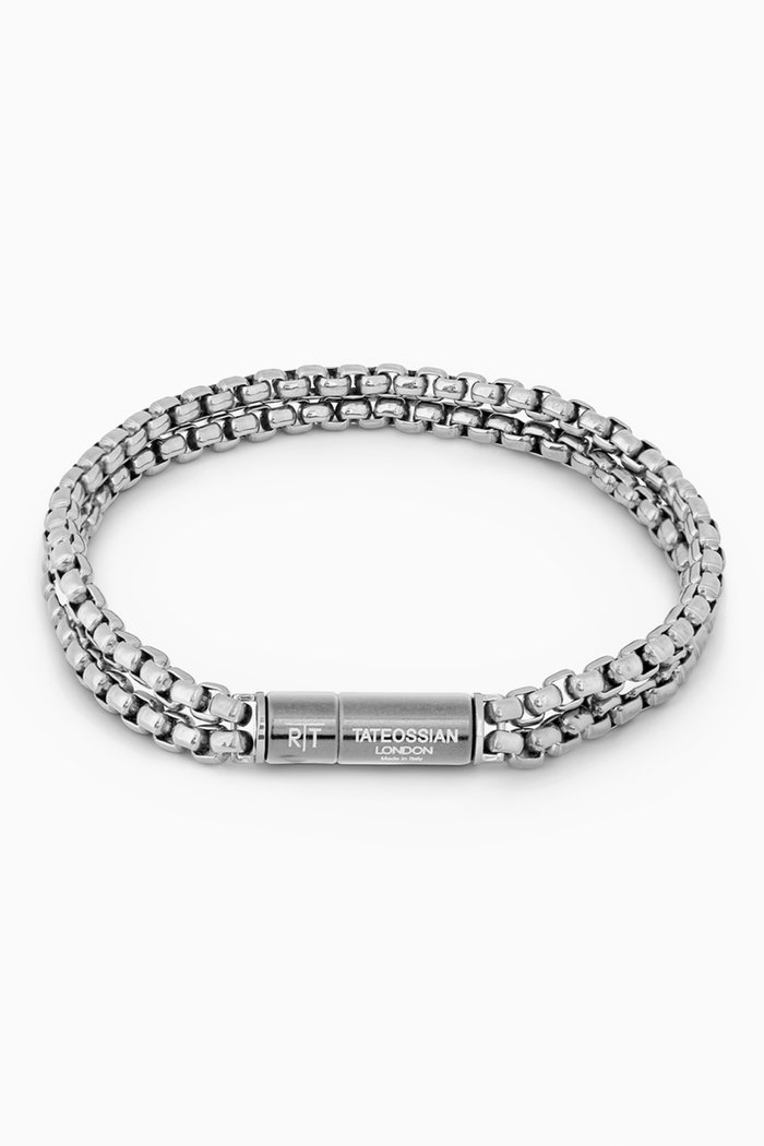 

Pop Elements Bracelet in Stainless Steel & Aluminium, Silver