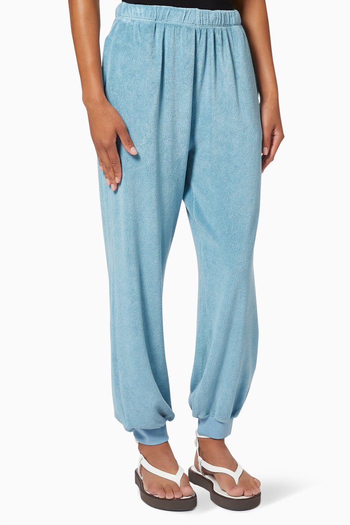 

Patmos Pocket Pants in Beach Terry, Blue