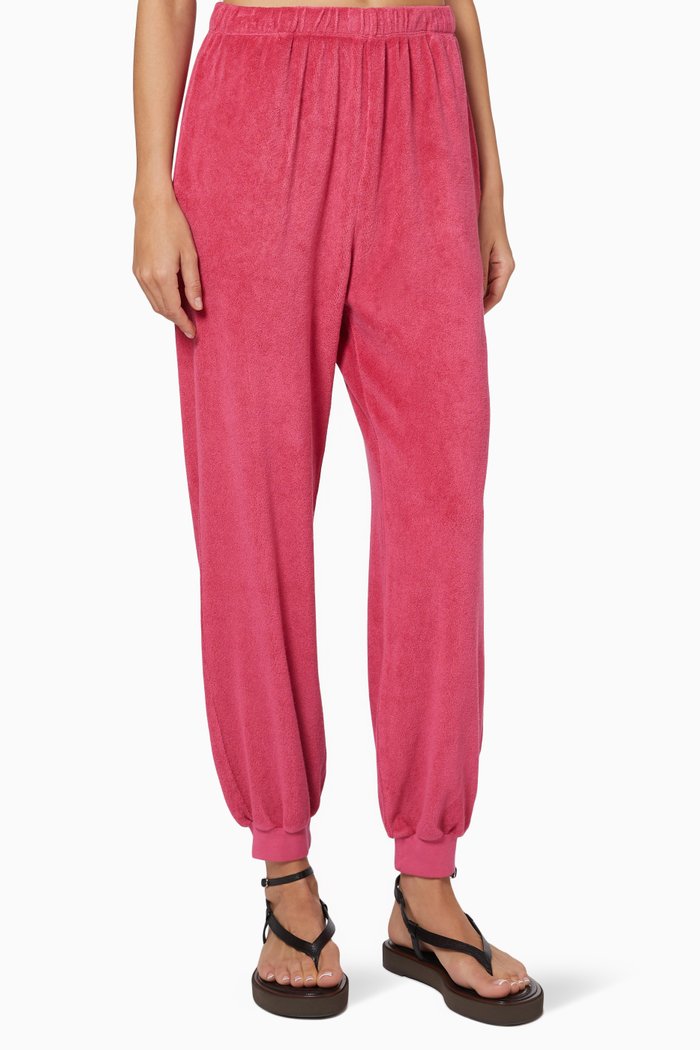 

Patmos Pocket Pants in Beach Terry, Pink