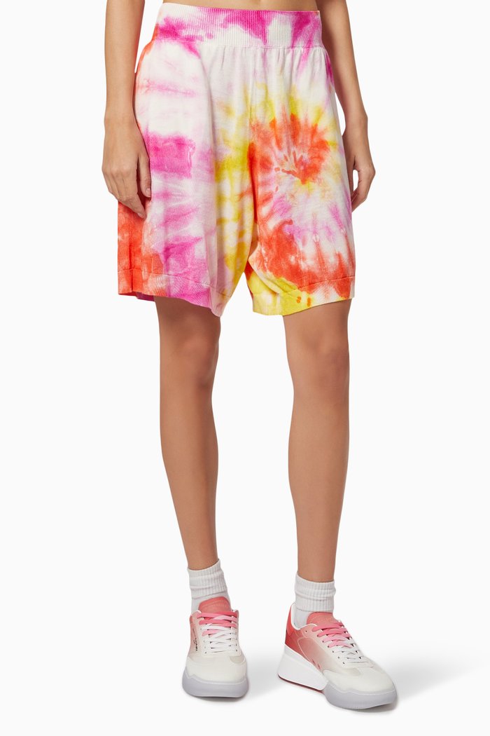 

Splatted Print Shorts in Wool Knit, Multicolour