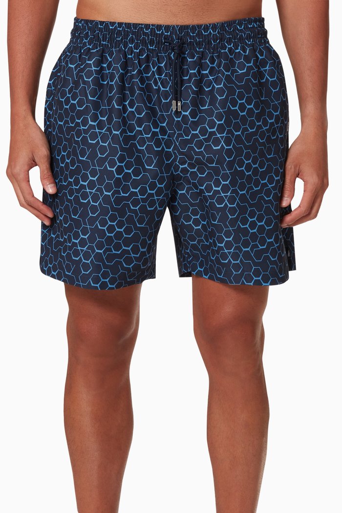 

Tropez 12 Swim Shorts in Nylon, Blue