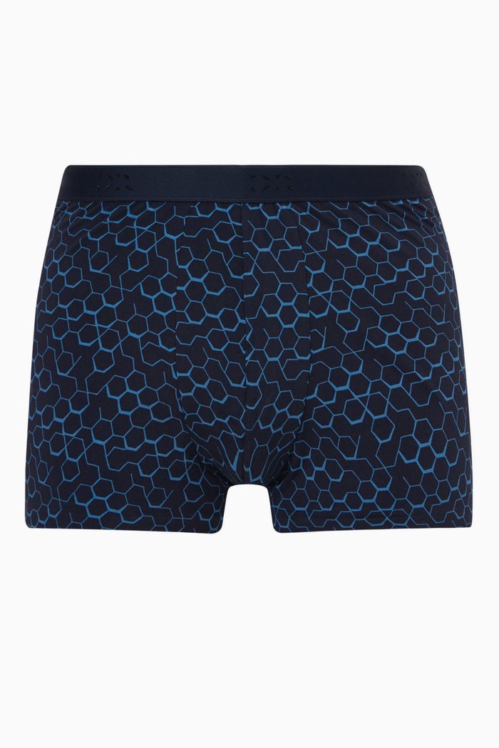 

Classic Hipster Briefs in Cotton Stretch, Blue