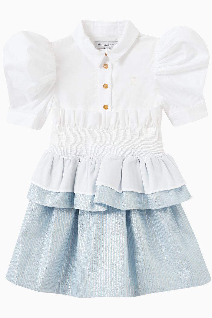 

Carolina Dress in Cotton, Multicolour