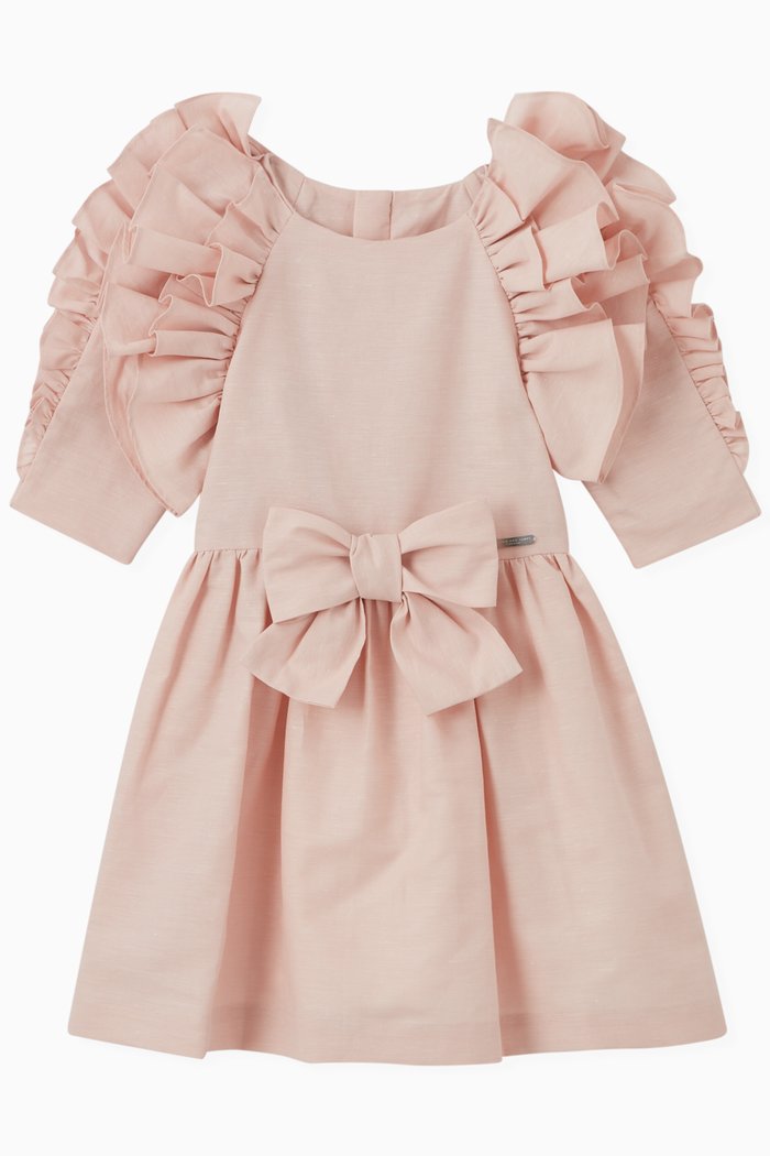 

Sunshine Dress in Cotton Blend, Pink