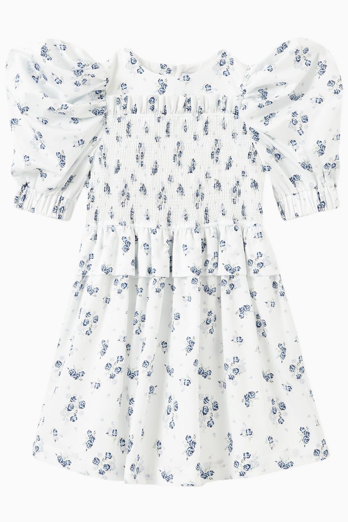 

Colette Dress in Cotton, White