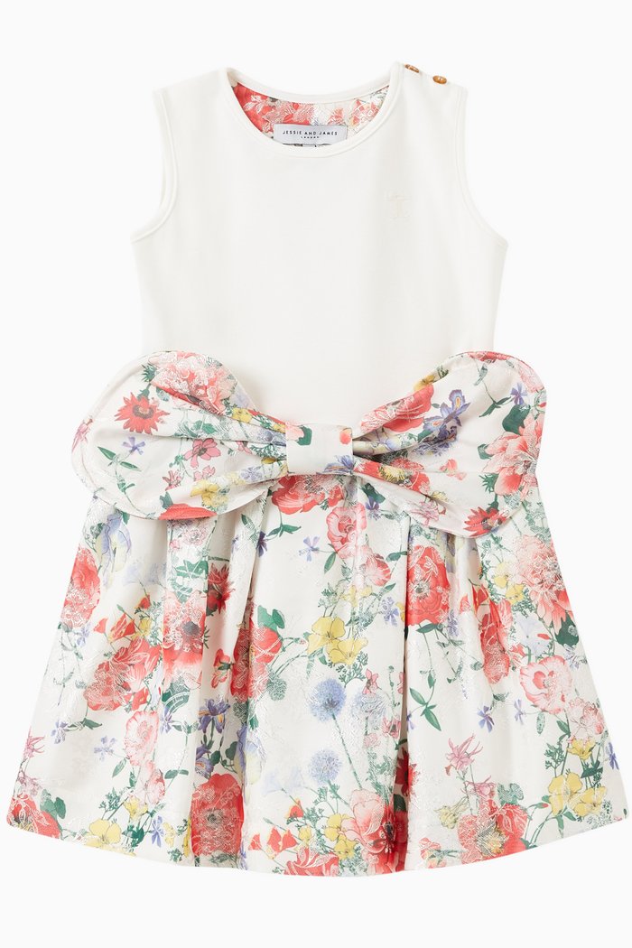 

Katlyn Dress in Cotton Blend, Multicolour