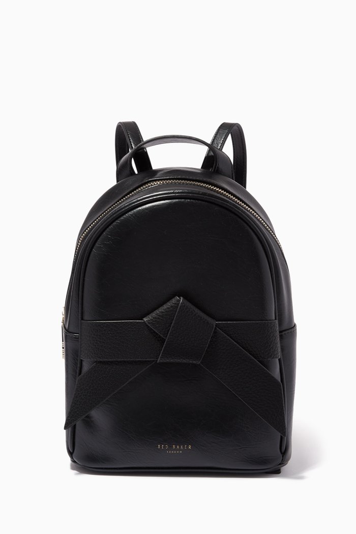 

Jimiliya Bow Mini Backpac in PU, Black
