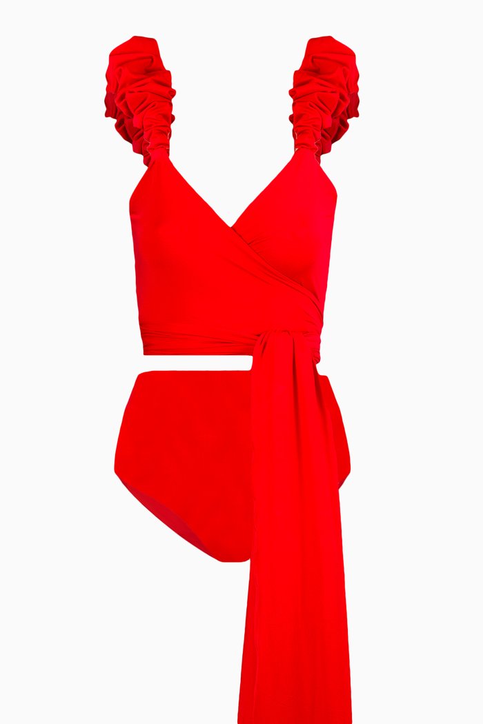 

Duna Swimsuit Set, Red