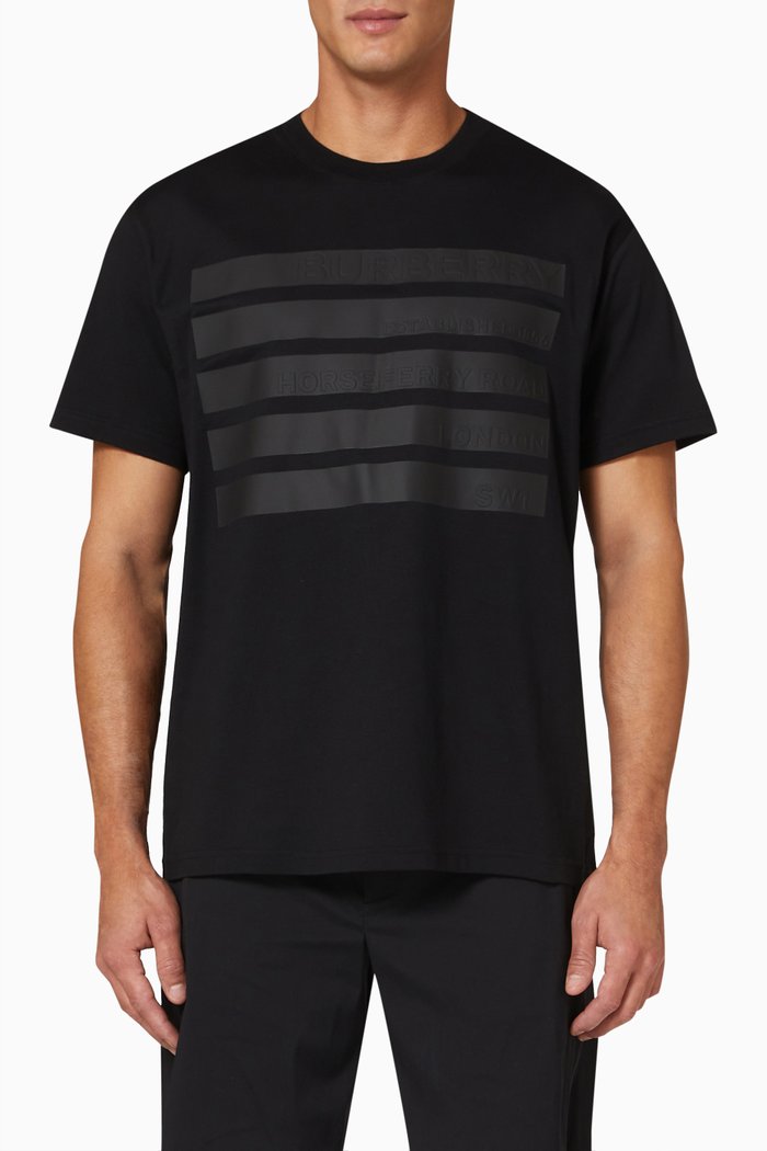 

Abberly T-shirt in Cotton, Black