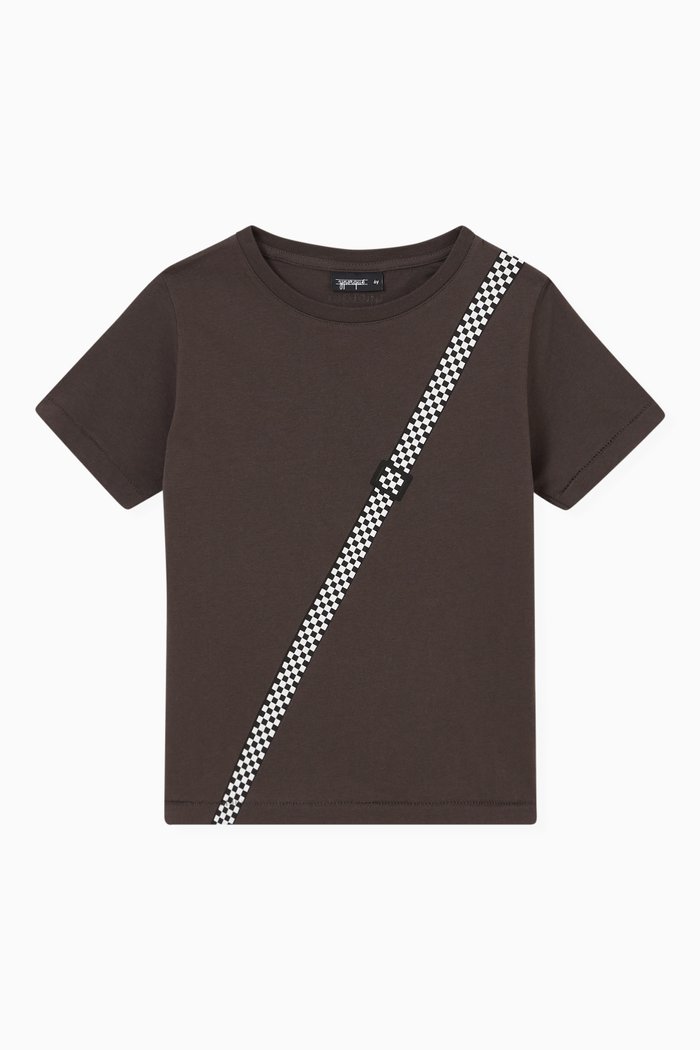 

Guitarist T-shirt in Cotton, Grey