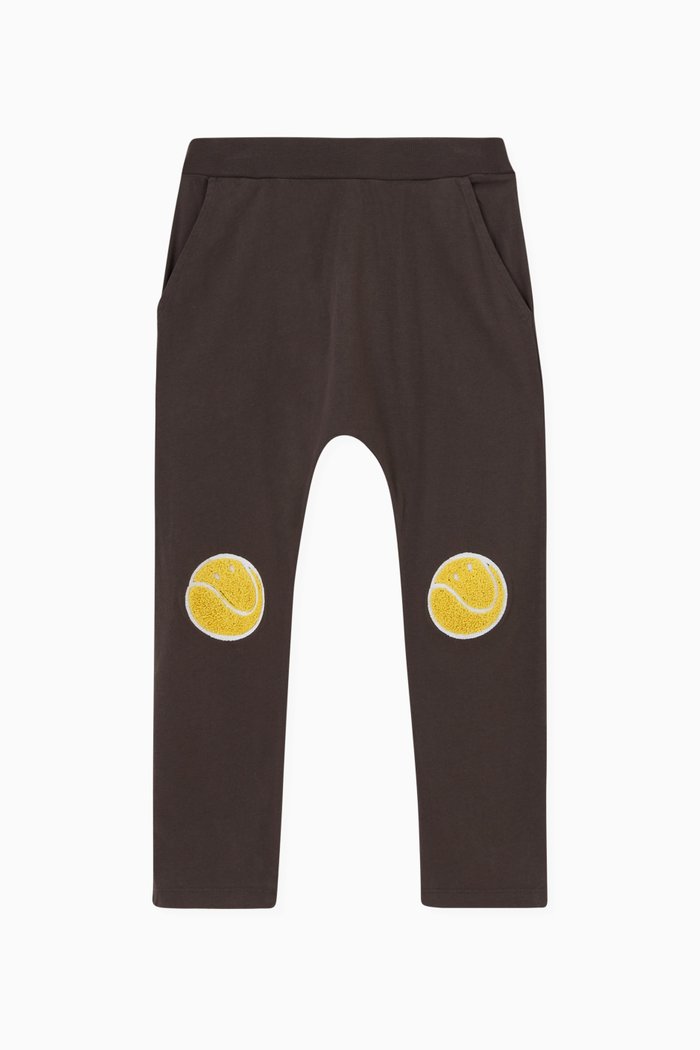 

Tennis Sarouel Pants in Cotton, Grey