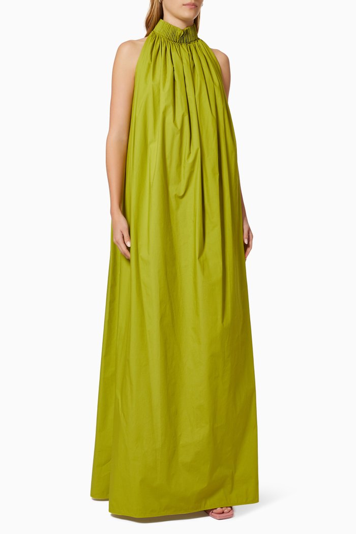 

Anaisa Maxi Dress in Cotton, Green