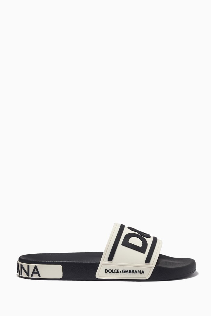 

D&G Slides in Rubber, Neutral