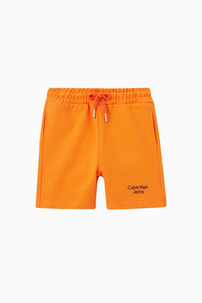 

Stacked Logo Bermuda Shorts, Orange