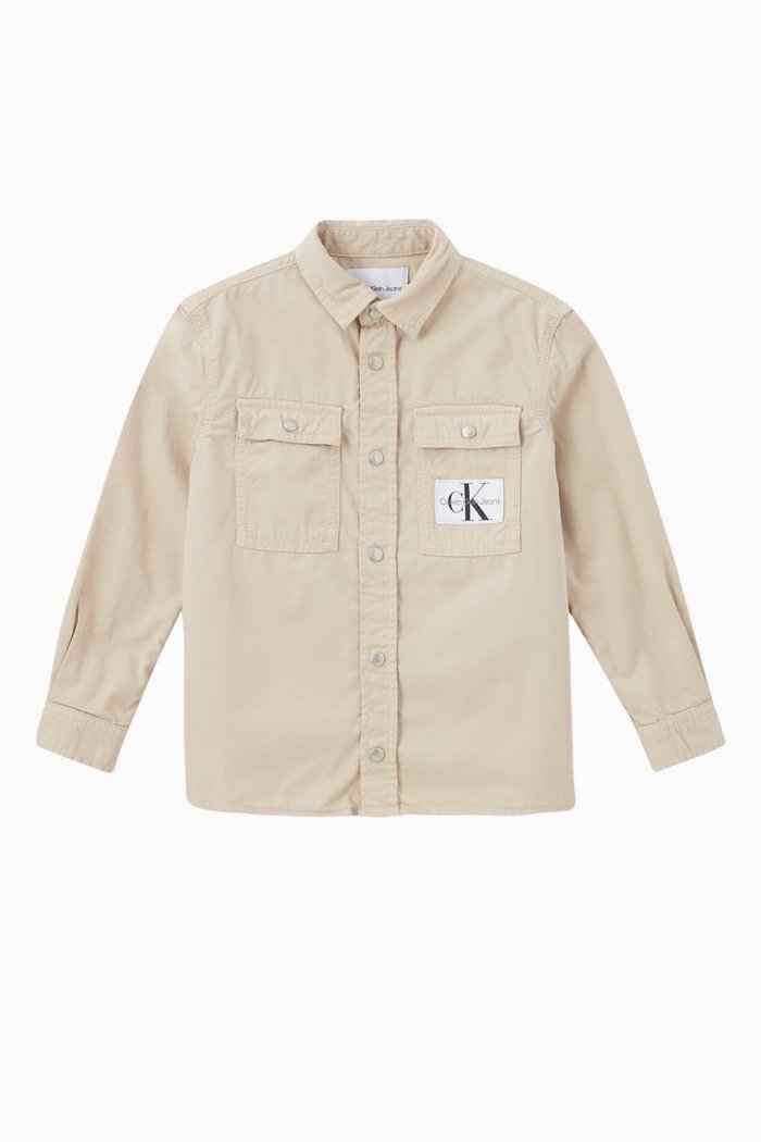 

Relaxed Utility Shirt, Neutral