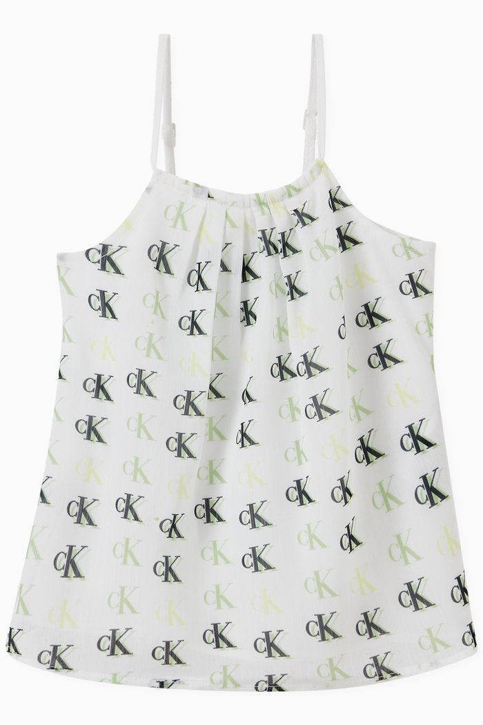 

Allover Logo Cami Top, Neutral