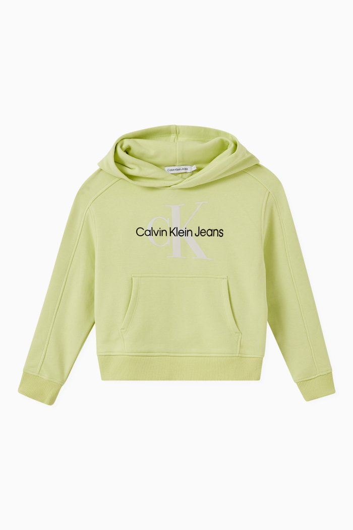 

Glow In The Dark Logo Hoodie, Green