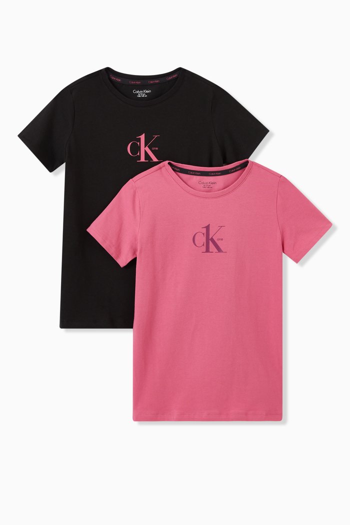 

Logo T-shirt in Jersey, Set of 2, Multicolour