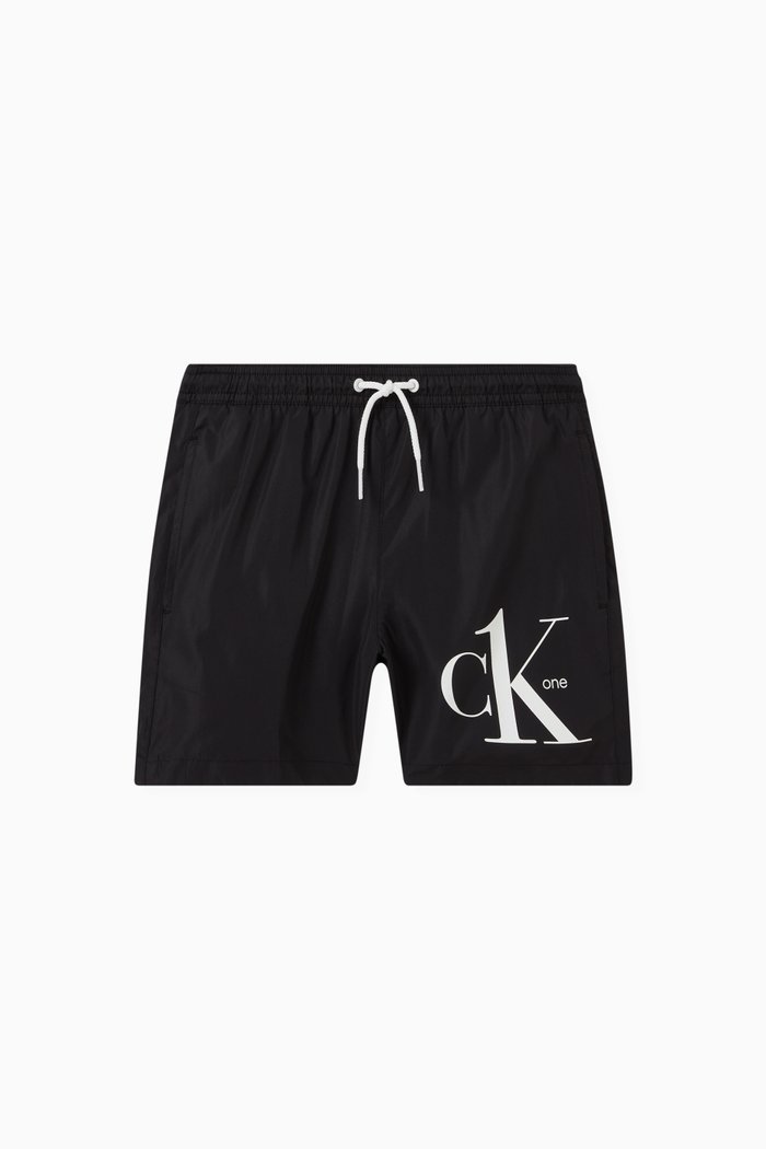 

Logo Swim Shorts, Black
