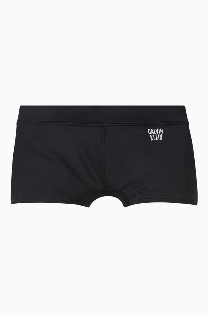 

Swim Shorts in Recycled Fabric, Black