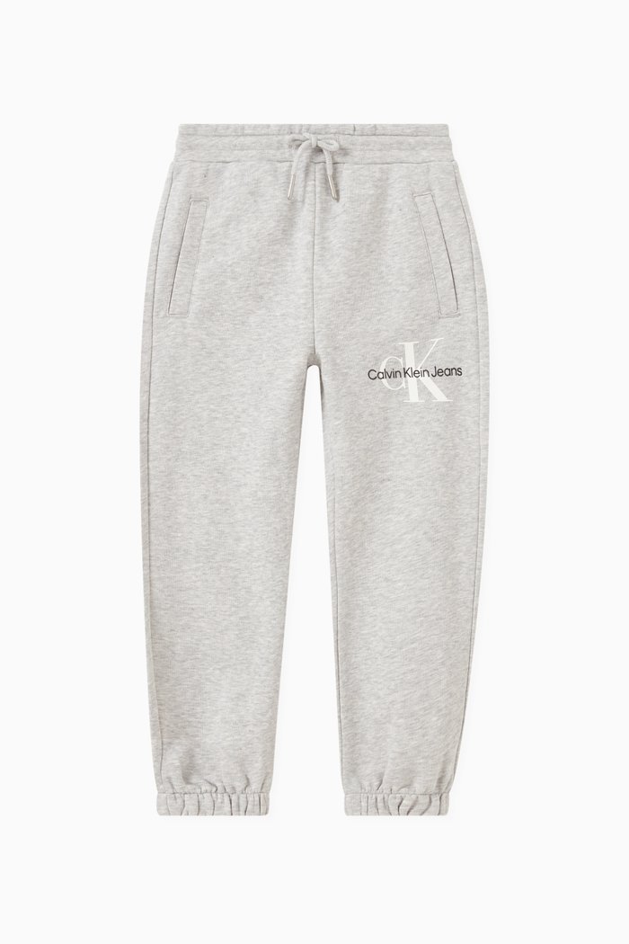 Glow In The Dark Logo Joggers, Grey
