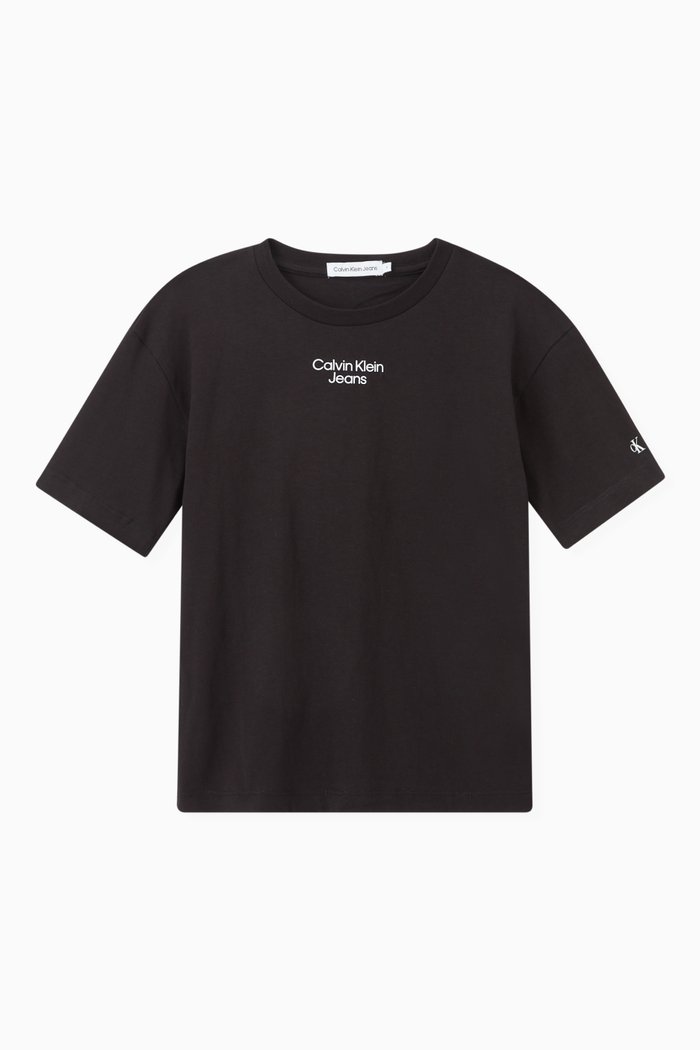 

Logo T-Shirt in Cotton, Black
