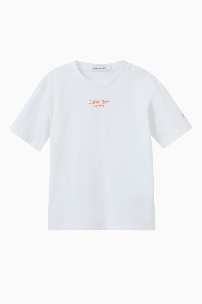 

Logo T-Shirt in Cotton, White
