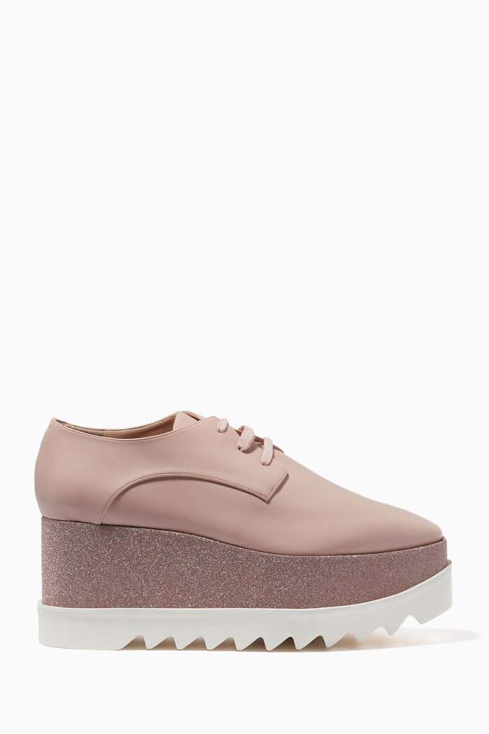 

Elyse Glitter Platforms, Neutral