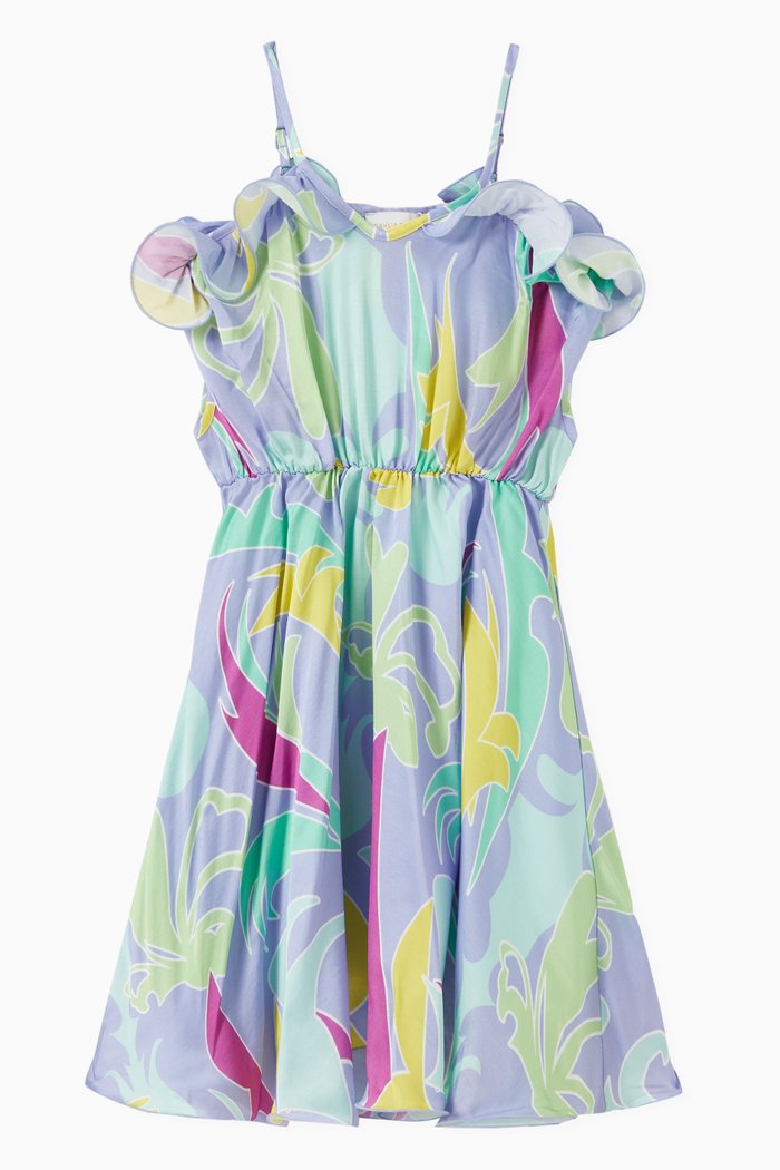 

Faith Mini Dress in Viscose Blend, Multicolour