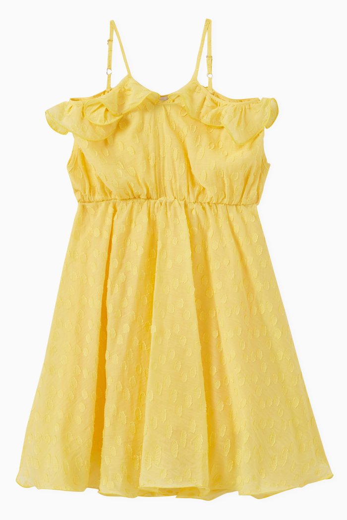 

Faith Mini Dress in Viscose, Yellow