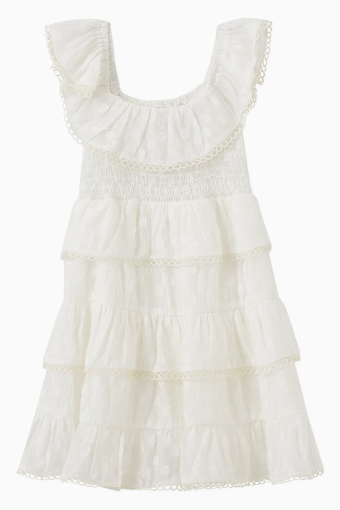 

Karin Mini Dress in Viscose, Neutral